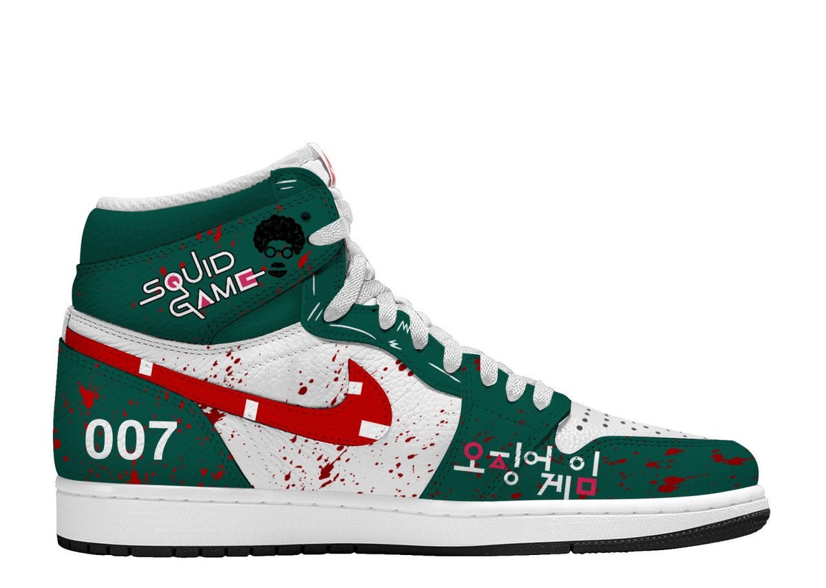 Player 007 V.1 Custom TS High Sneakers - 13custom