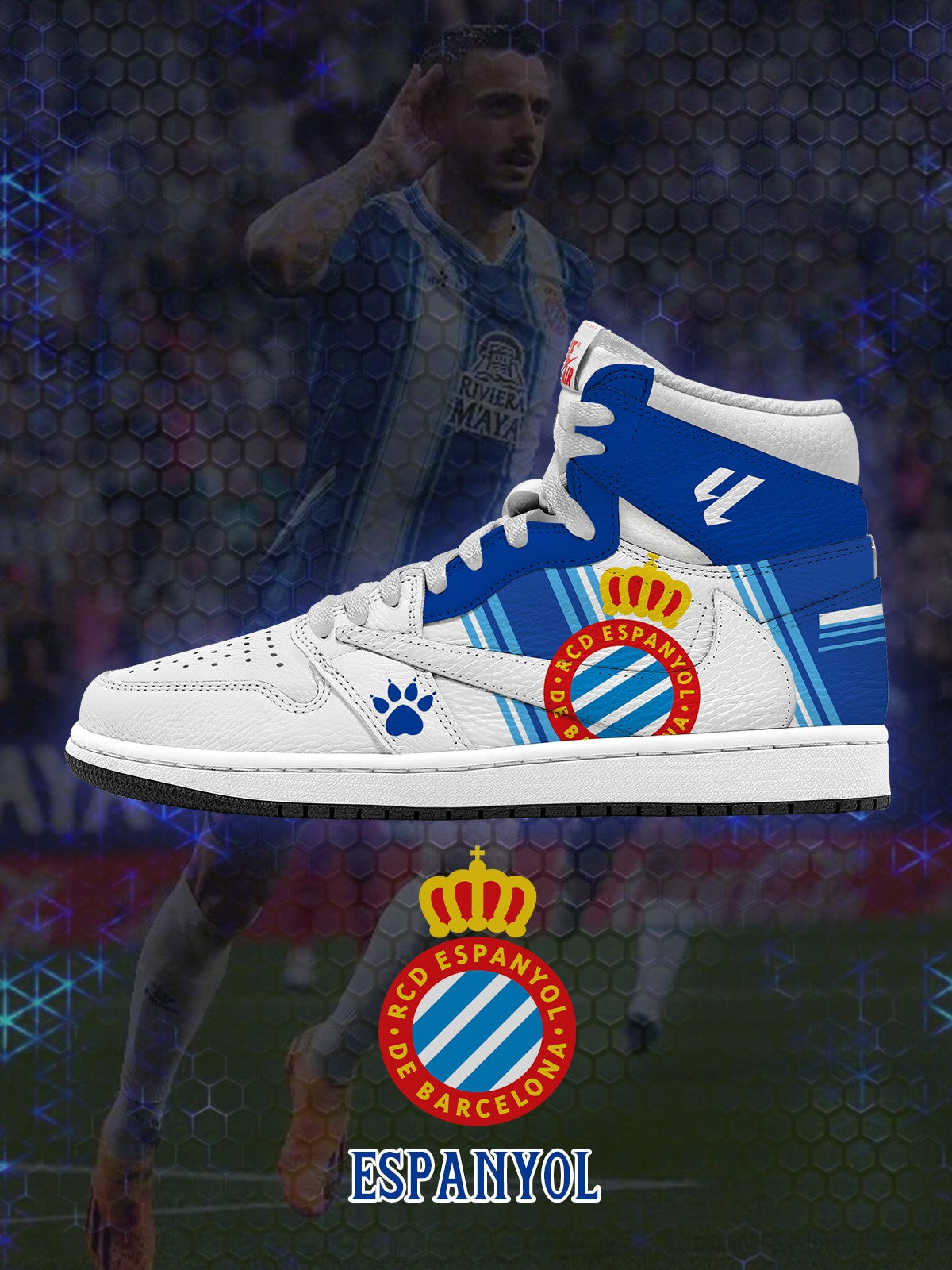 Espanyol V.1 Custom TS High Sneakers