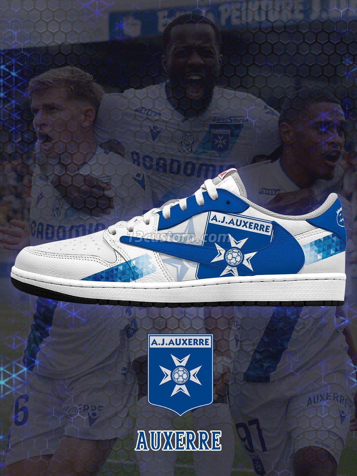 Auxerre V.1 Custom TS Low Sneakers