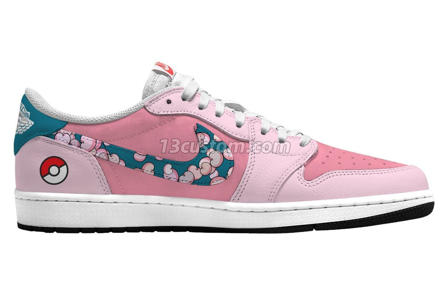 Jigglypuff V.1 Benutzerdefinierte TS Niedrige Sneaker