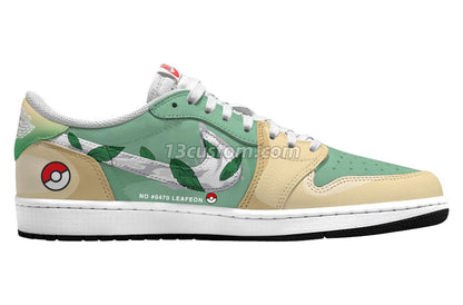 Leafeon V.1 Custom TS Niedrige Sneakers