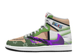 Roronoa Zoro V.2 Custom TS High Sneakers - 13custom