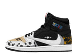 Trafalgar D. Water Law V.1 Custom TS High Sneakers - 13custom