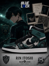 Rin Itoshi V.3 Custom High-Top Sneakers