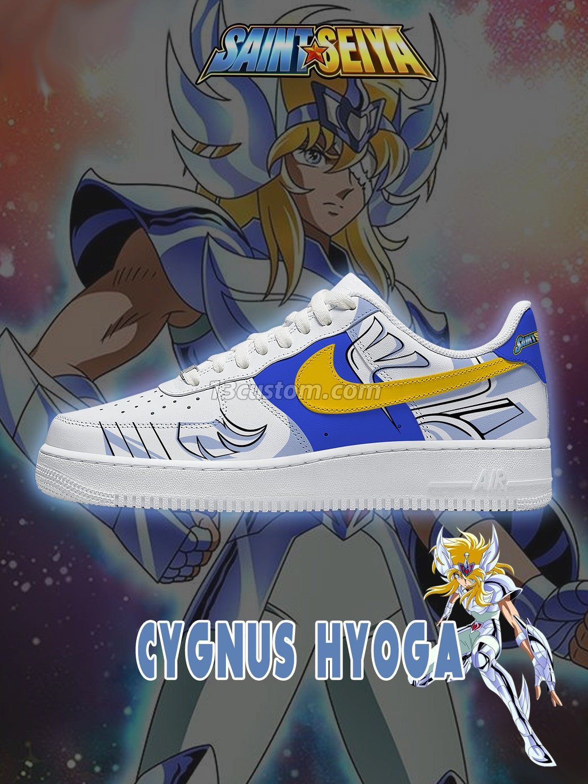 AF1 Cygnus Hyoga客製化運動鞋-V2款