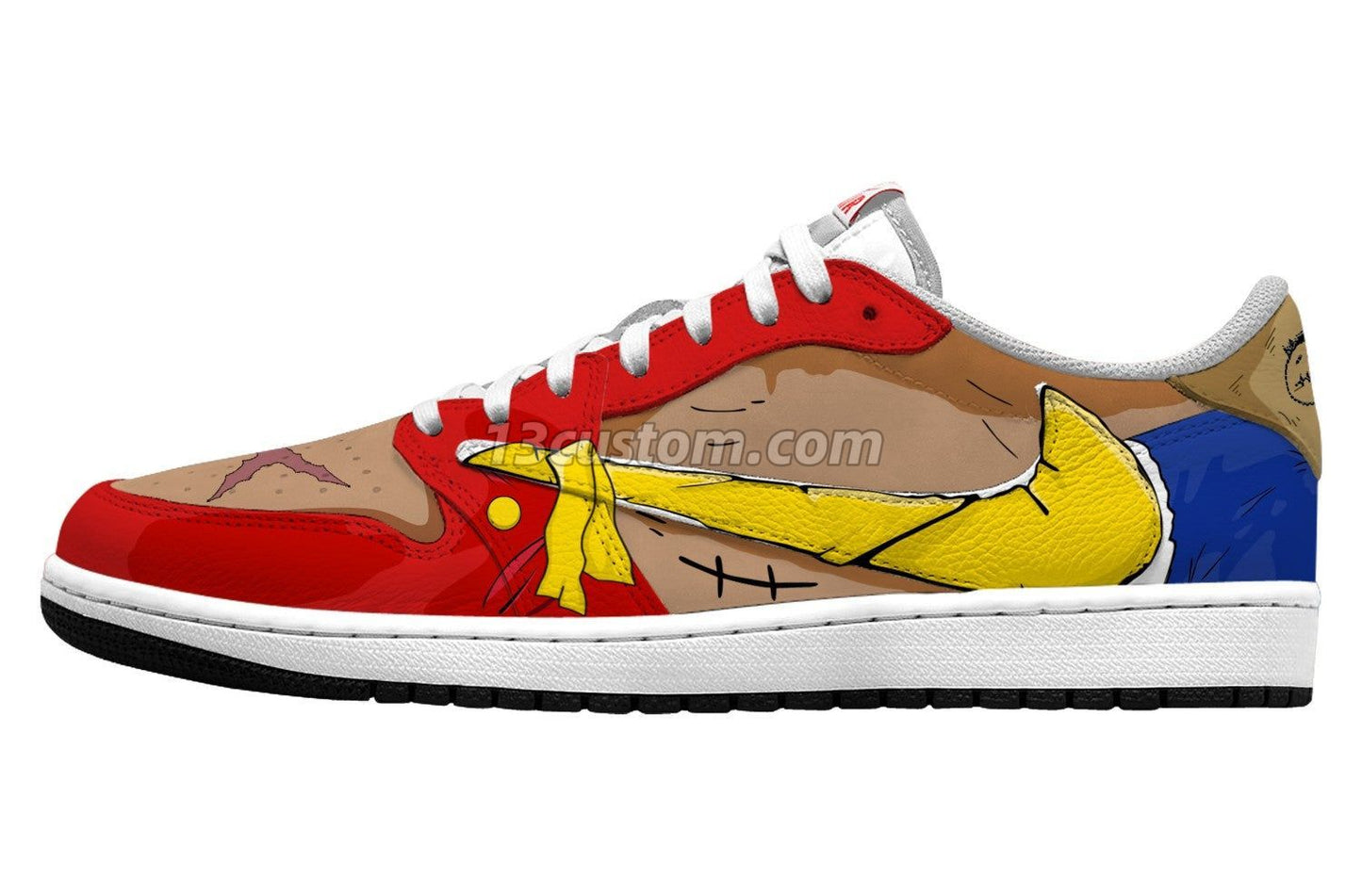Monkey D. Luffy V.7 Custom TS Low Sneakers