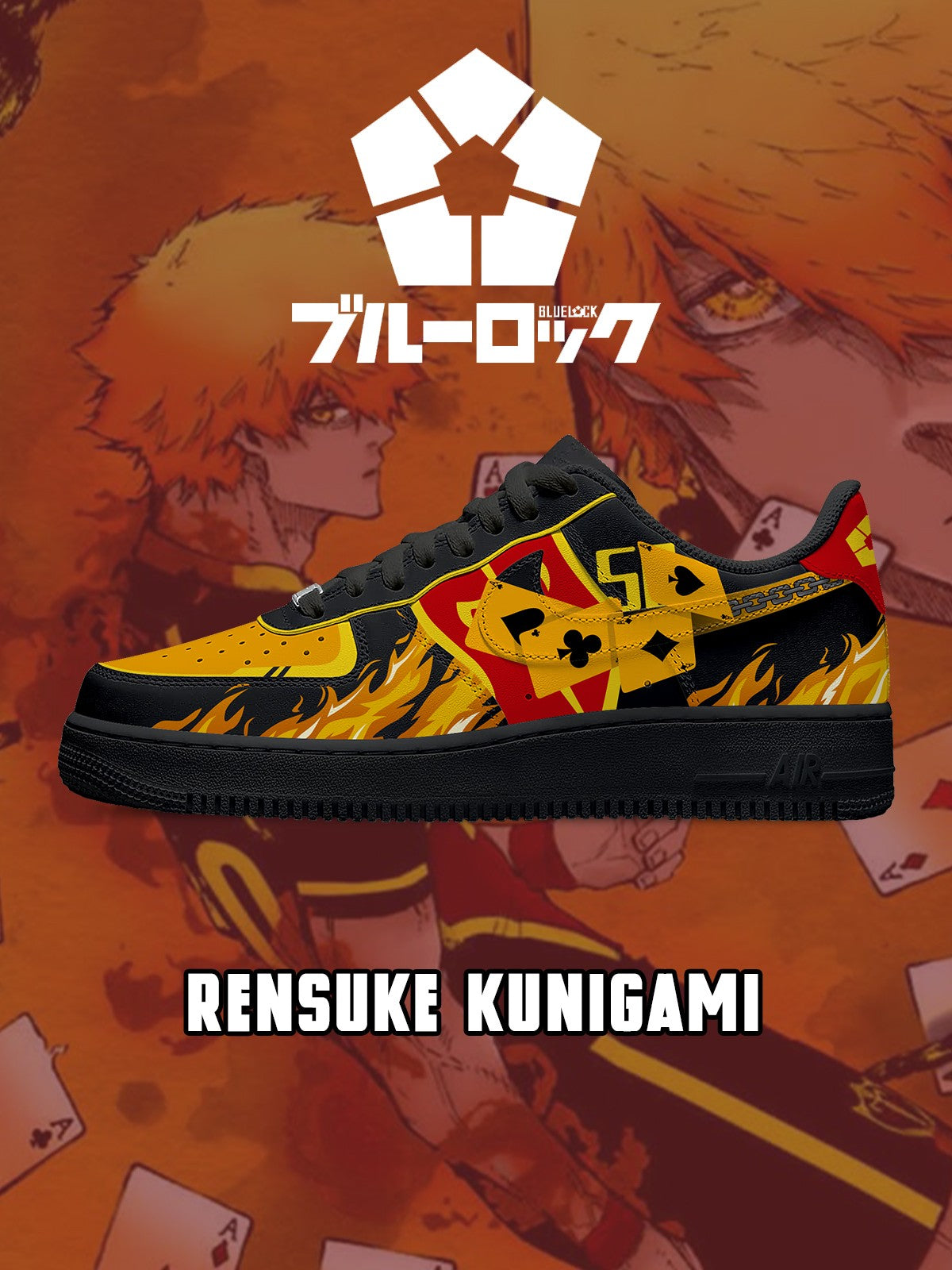 Rensuke Kunigami V.6 Custom Sneakers