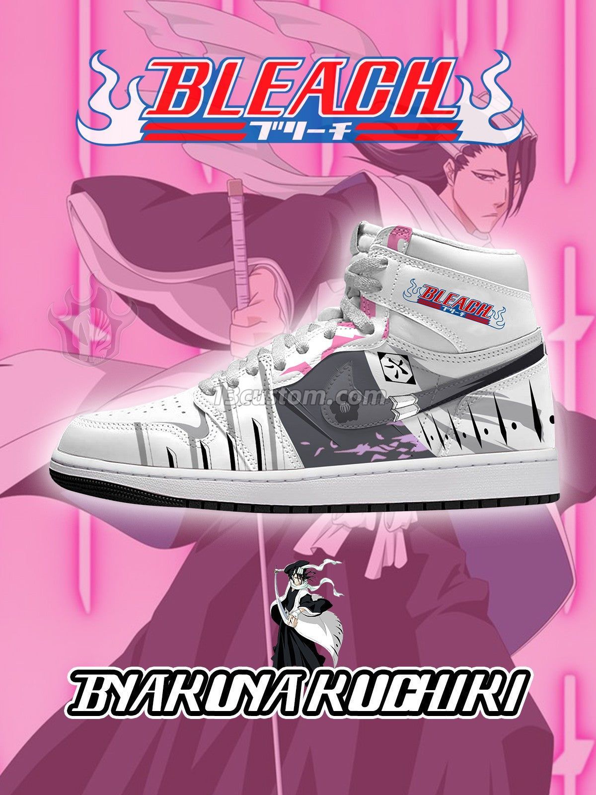 AJ1 H 死神-朽木白哉 V1 客製化運動鞋