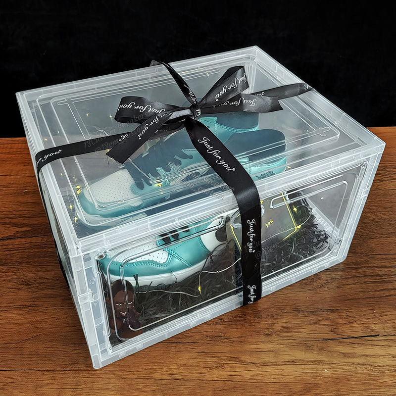 Caja transparente para zapatos Alec - antioxidante