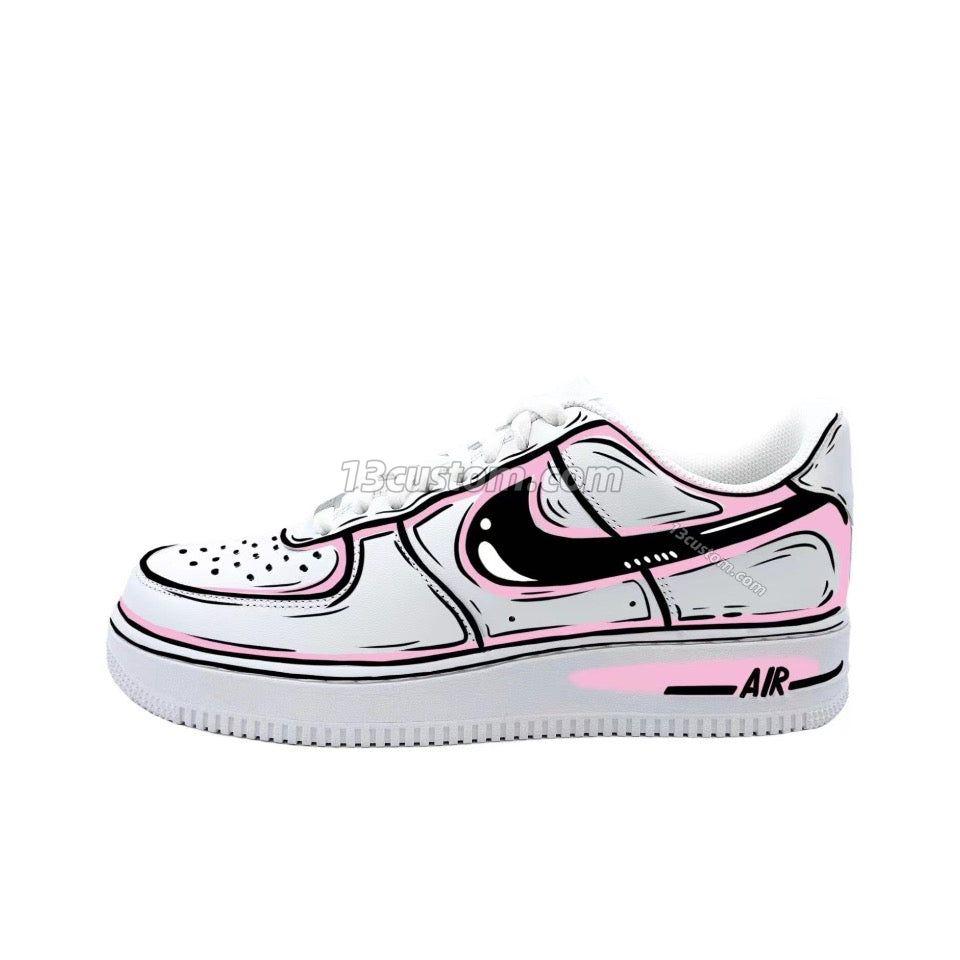 0060-AF1 2D粉黑白