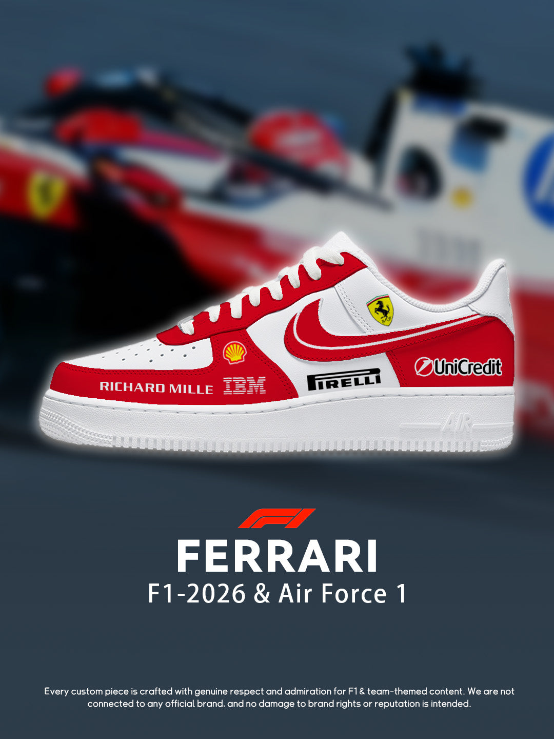 AF1 F1 法拉利 V2