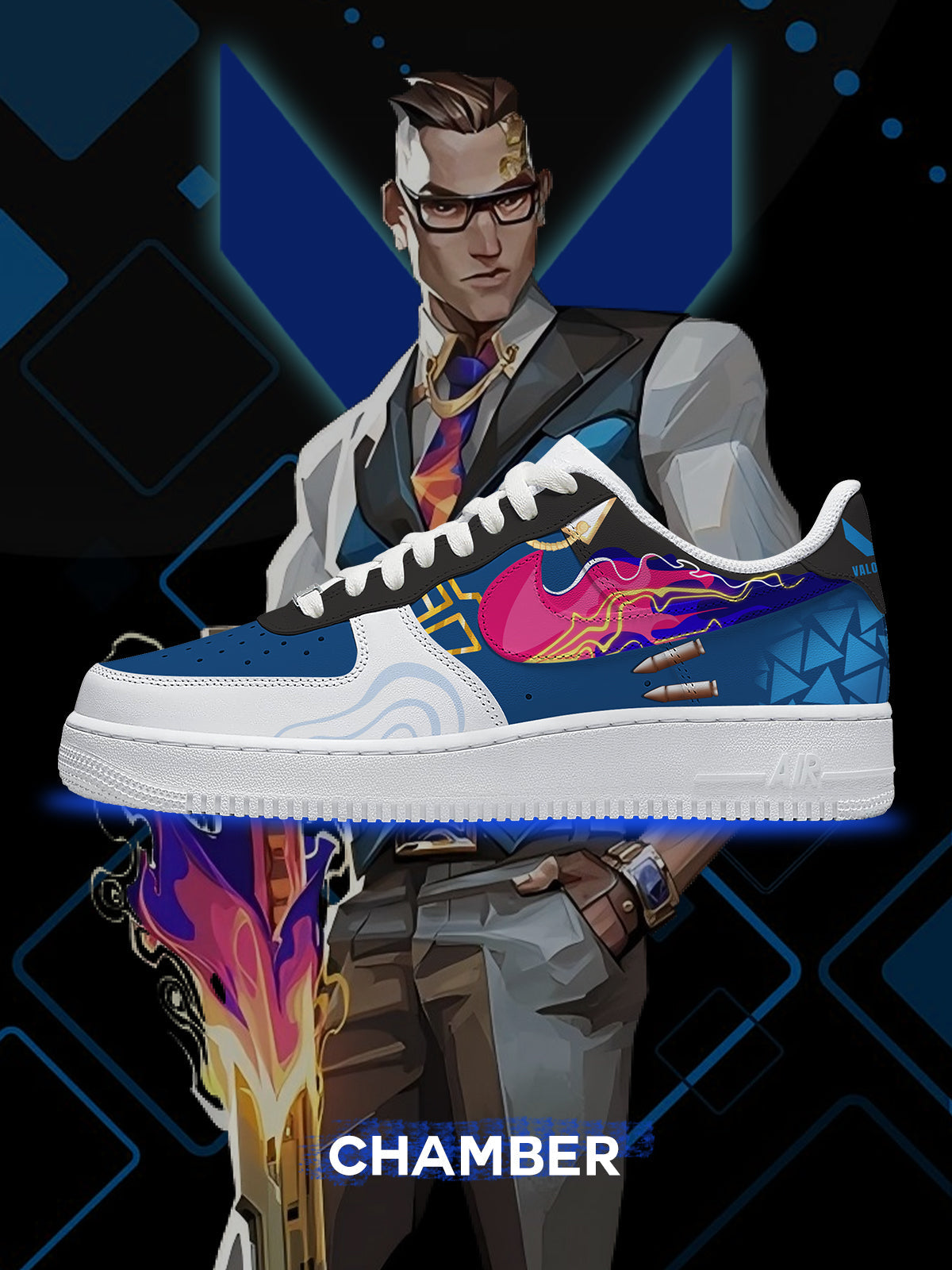 Chamber V.1 Custom Sneakers