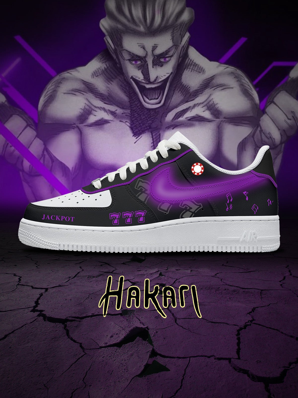 Kinji Hakari Custom Sneakers