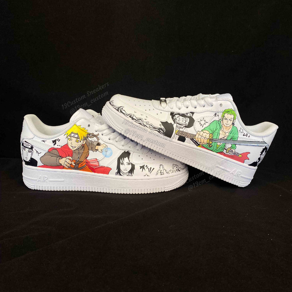 0622 - Naruto Uzumaki and One Piece Zoro + Black and White Comics