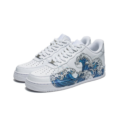 0134-Serie de olas marinas Ukiyo-e olas de verano