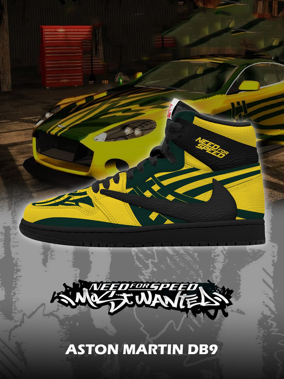 A.Martin DB9 V.1 Custom TS High Sneakers