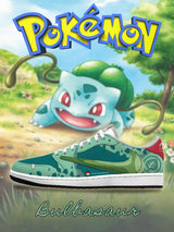 Bulbasaur V.3 Custom TS Low Sneakers