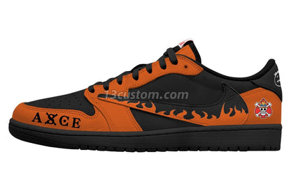 Portgas D Ace V.2 Custom TS Low Sneakers
