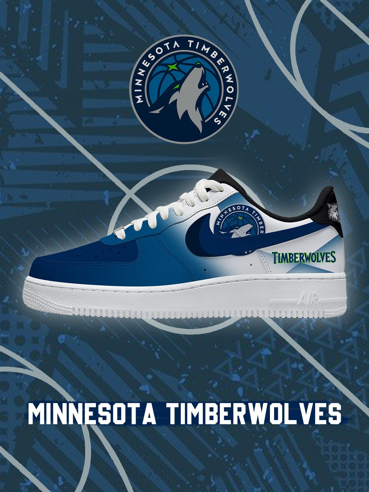 Minnesota Basketball V.3 Custom Sneakers