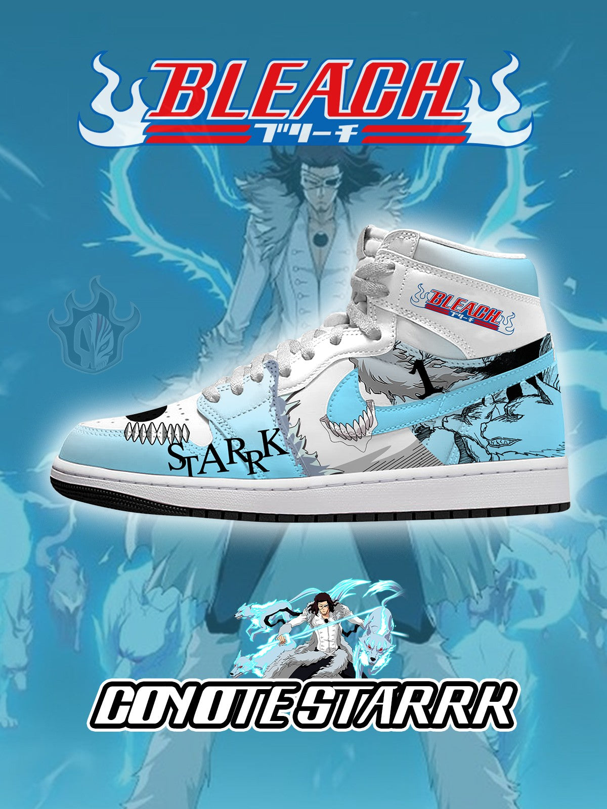 Coyote Starrk V.1 Custom High-Top Sneakers