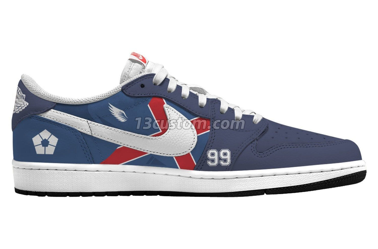 류세이 시도 V.2 커스텀 TS 로우 스니커즈