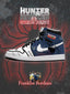 AJ1 H Franklin Bordeau客製化 高幫-頂級 運動鞋-V1款