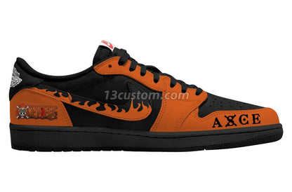 Portgas D Ace V.2 Custom TS Low Sneakers