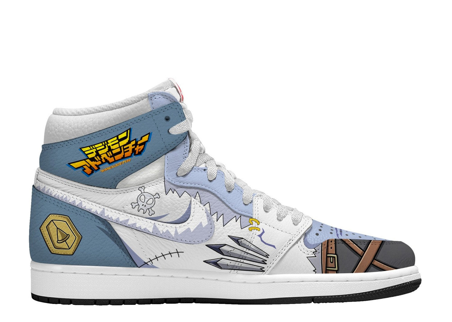 WereGarurumon V.1 Custom TS High Sneakers