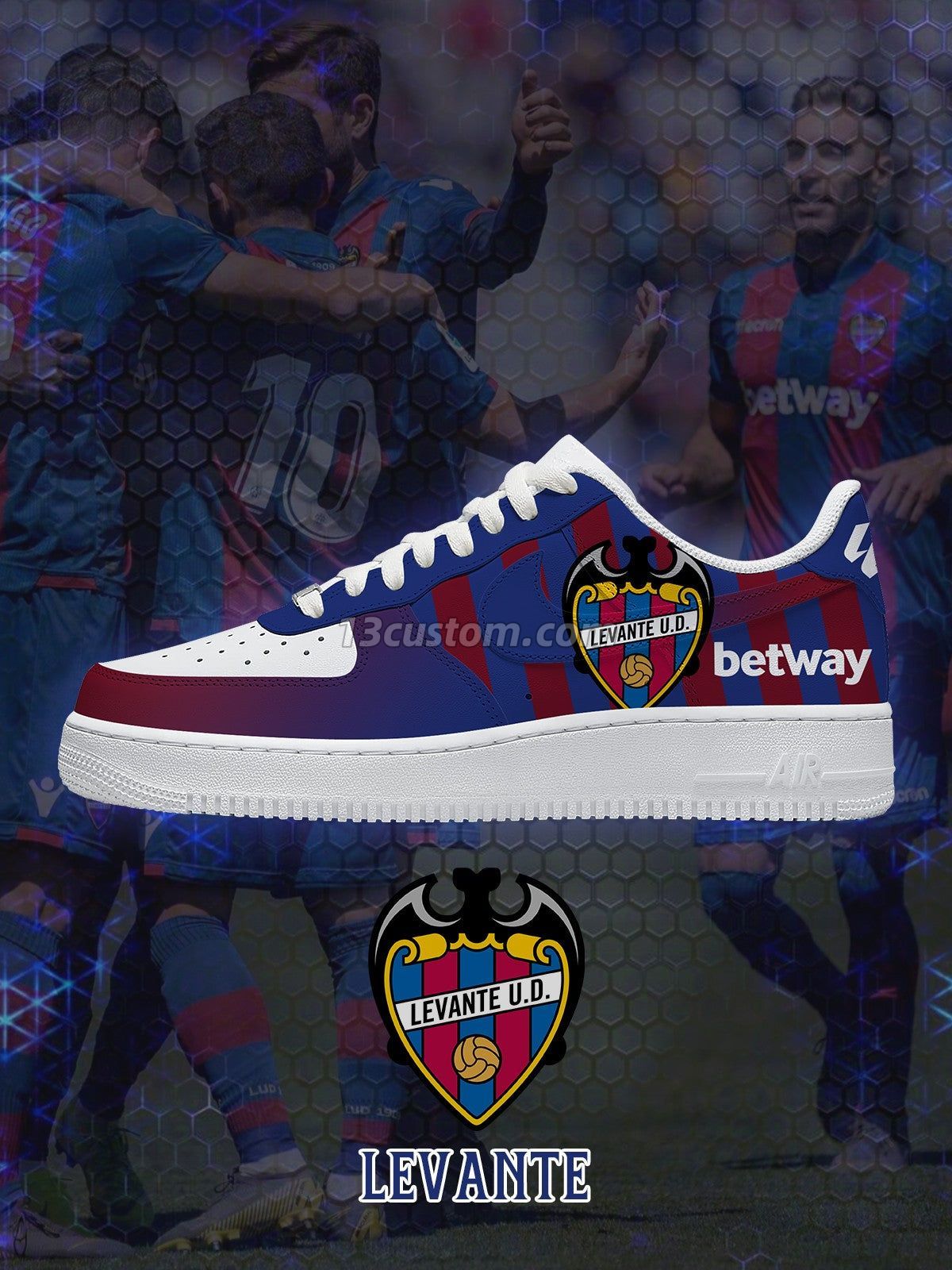 AF1 Levante客製化運動鞋-V1款 - 13custom