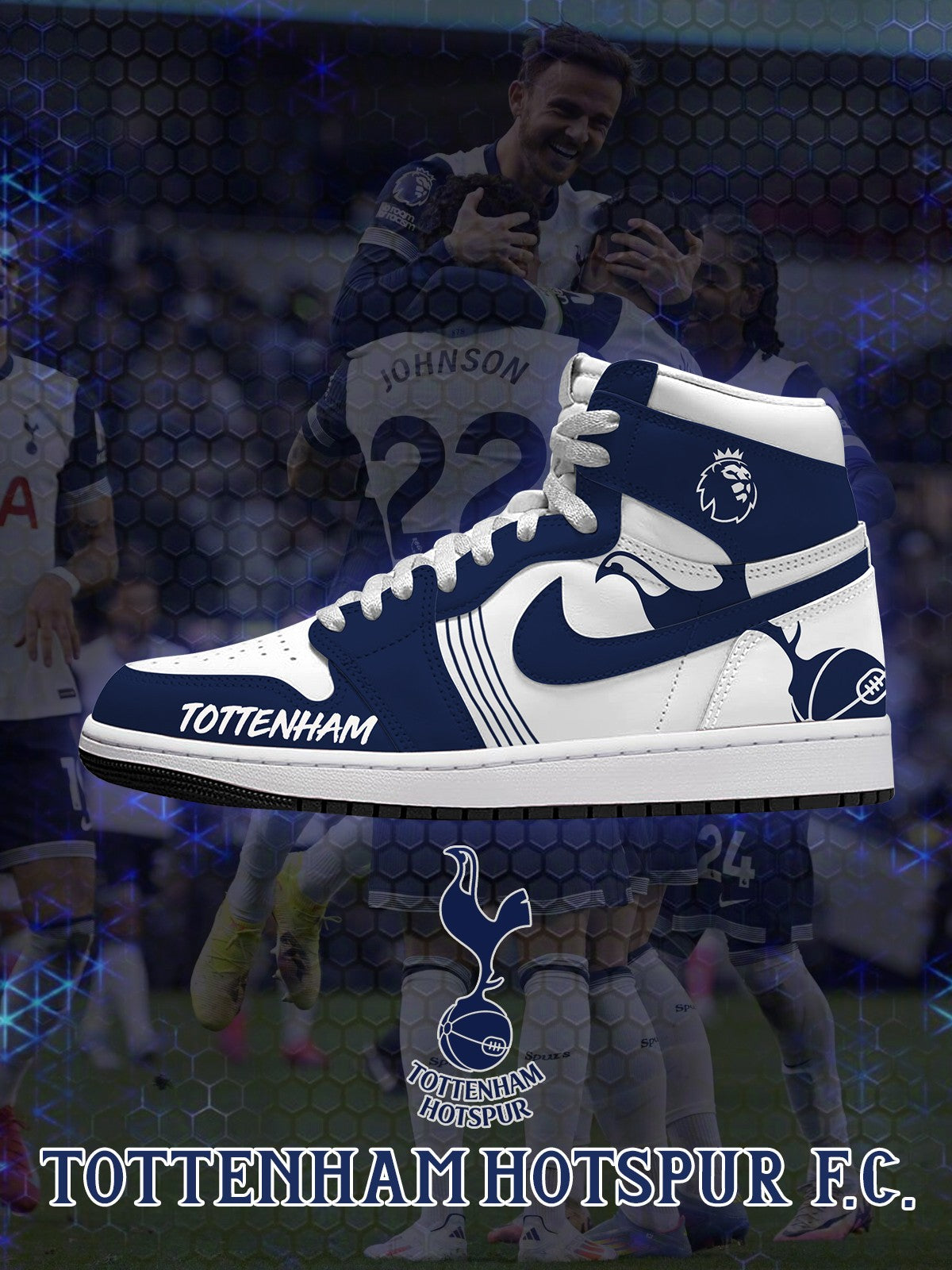 Spurs V.1 Custom High-Top Sneakers