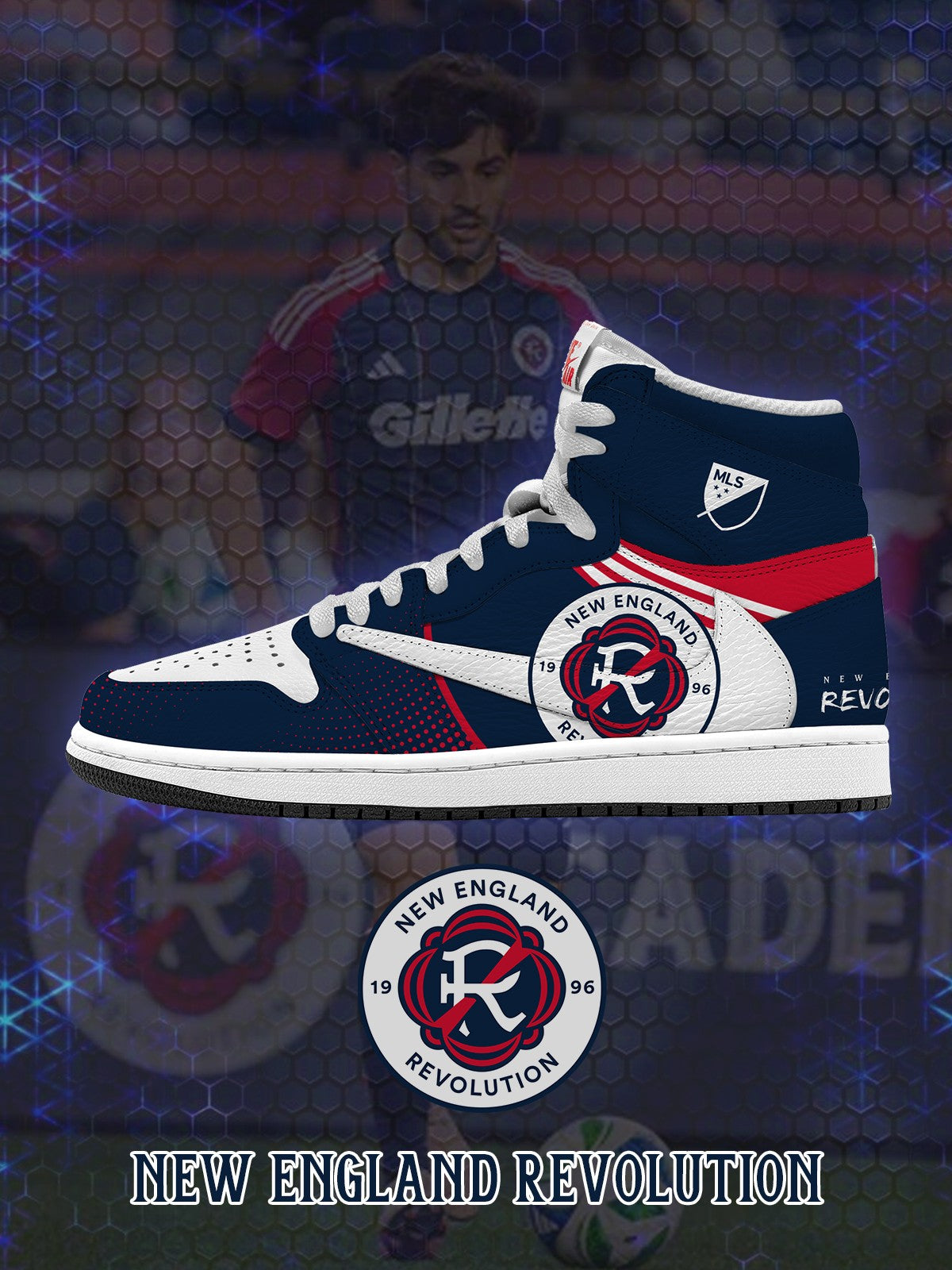 New England V.1 Custom TS High Sneakers