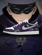 Satoru Gojo V.9 Custom Low-Top Court Sneakers