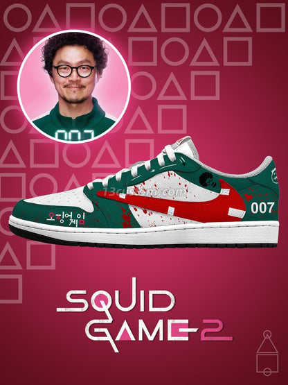 Player 007 V.1 Custom TS Low Sneakers