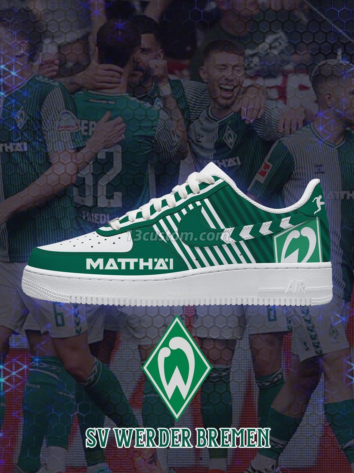 AF1 不萊梅客製化運動鞋-V1款 Main image