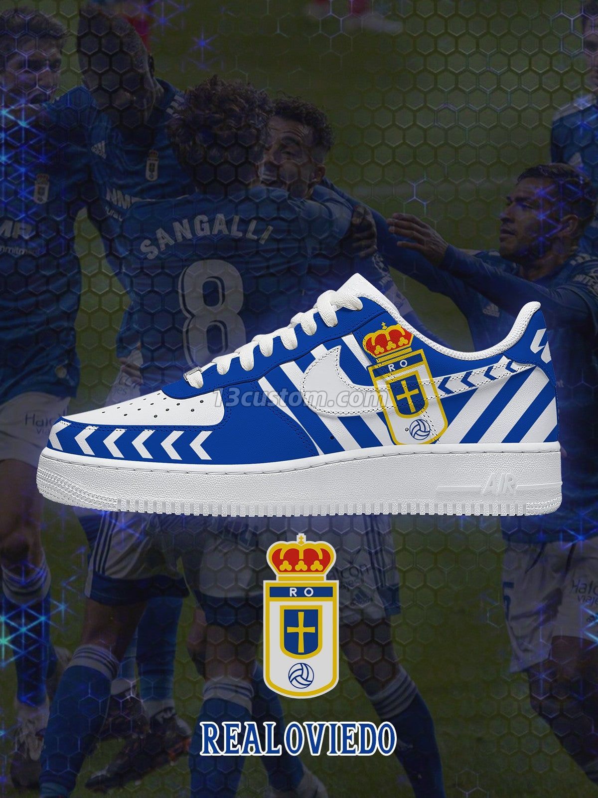 AF1 Oviedo客製化運動鞋-V1款