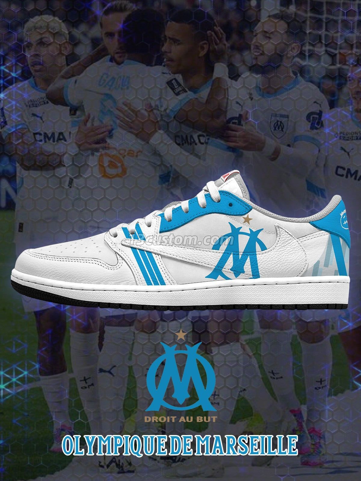Marseille V.1 Custom TS Low Sneakers
