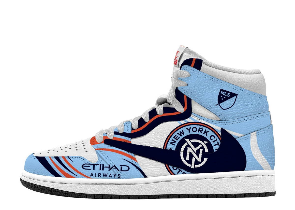 New York City V.1 Custom TS High Sneakers