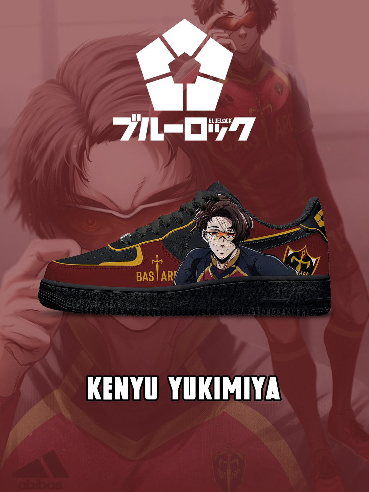 Kenyu Yukimiya V.4 Custom Sneakers - 13custom