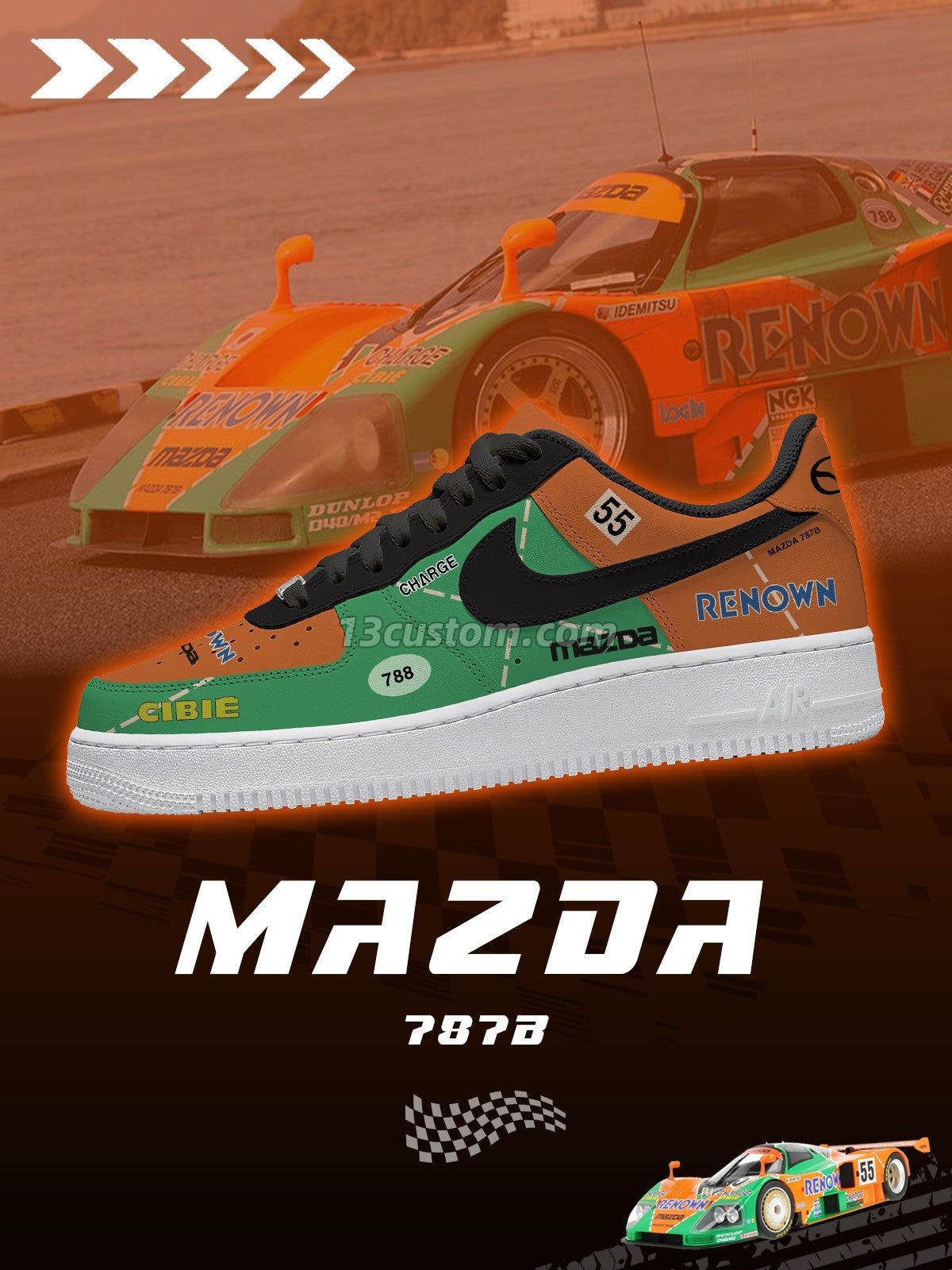 AF1 787B客製化運動鞋-V1款