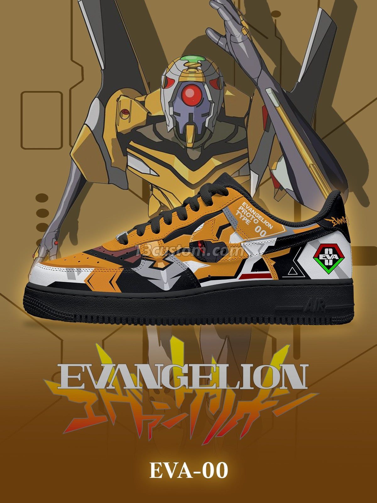 AF1 Eva-00客製化運動鞋-V1款