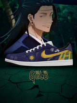 Suguru Geto V.4 Custom Low-Top Court Sneakers