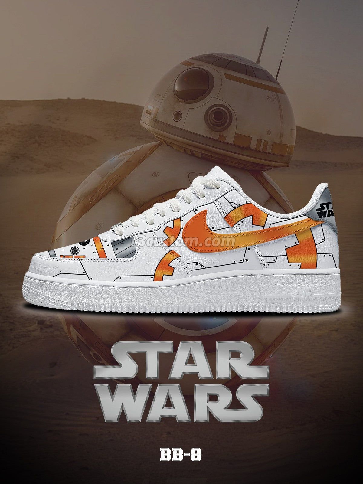 AF1 BB-8客製化運動鞋-V1款