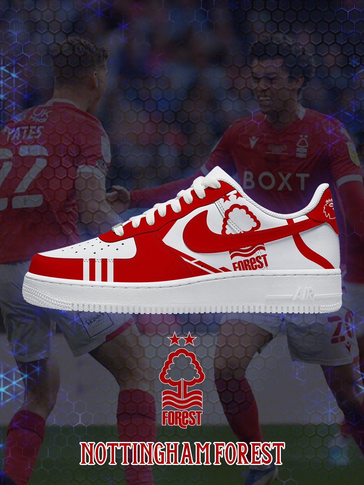 Nottm Forest V.1 Custom Sneakers