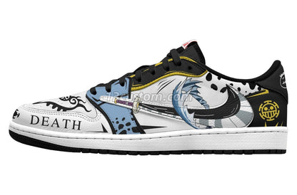 Trafalgar D. Water Law V.4 Custom TS Low Sneakers
