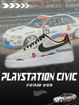 Civic Ferio EG9 V.1 Custom Sneakers - 13custom