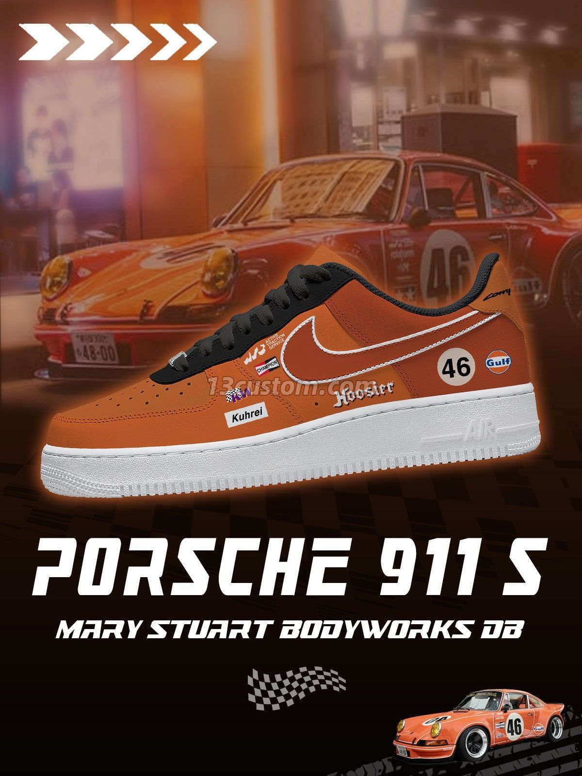 AF1 911 S Mary Stuart Bodyworks DB客製化運動鞋-V1款