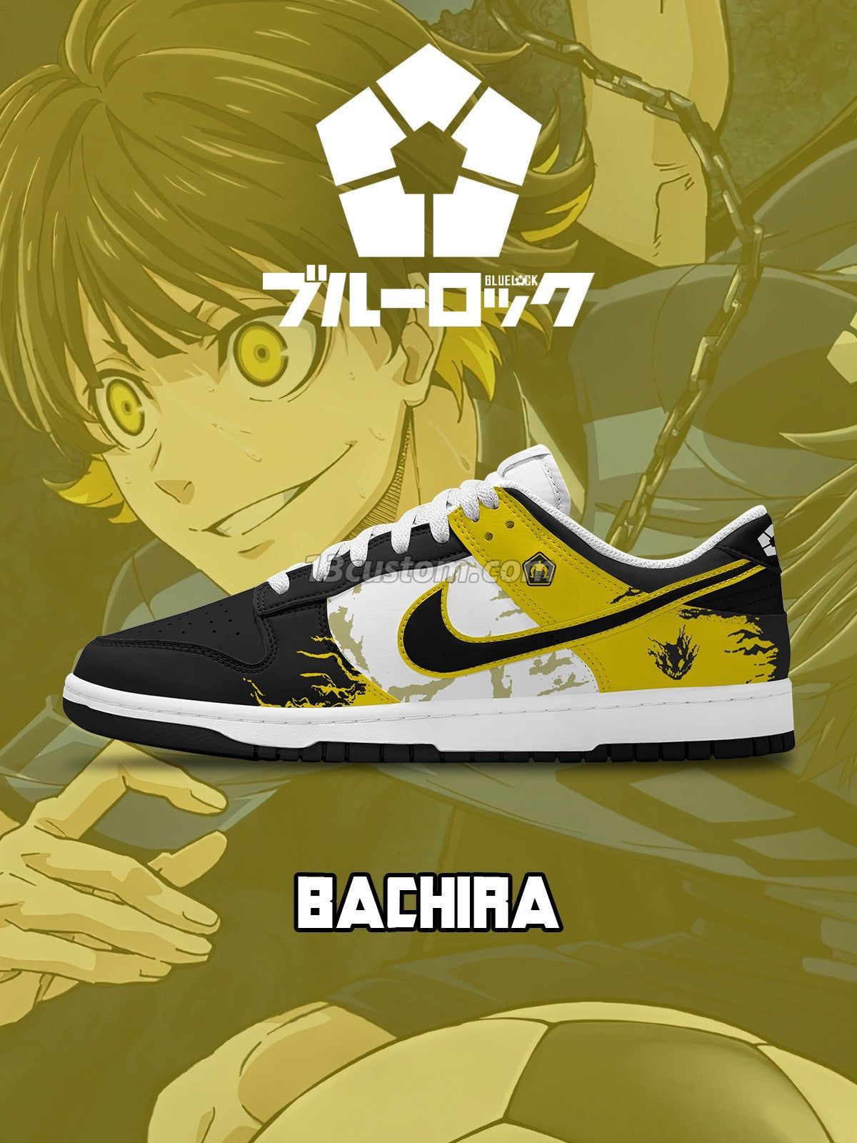 DK zapatillas deportivas Court personalizadas de Meguru Bachira, bajas, modelo V1 Imagen principal del producto