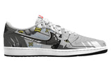 BlackWarGreymon V.1 Custom TS Low Sneakers