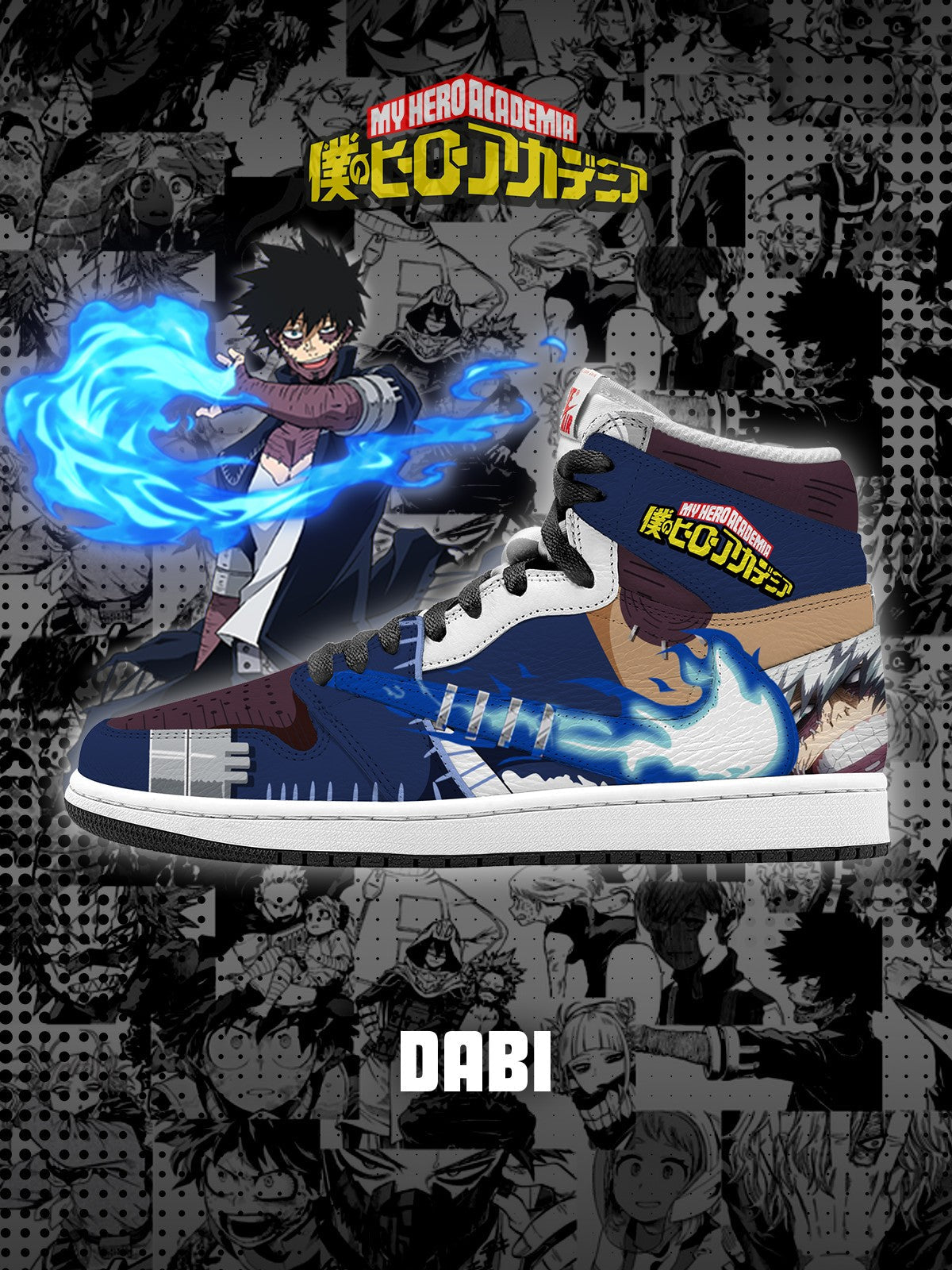 Dabi V.1 Custom TS High Sneakers - 13custom