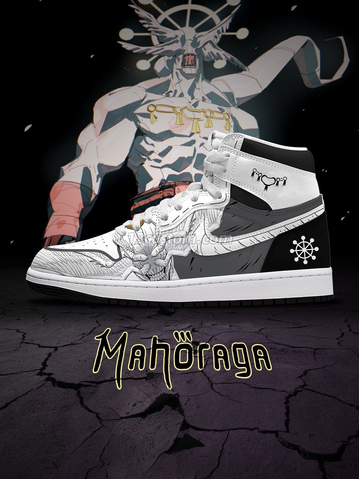 AJ1 H Mahoraga客製化 高幫-頂級 運動鞋-V1款